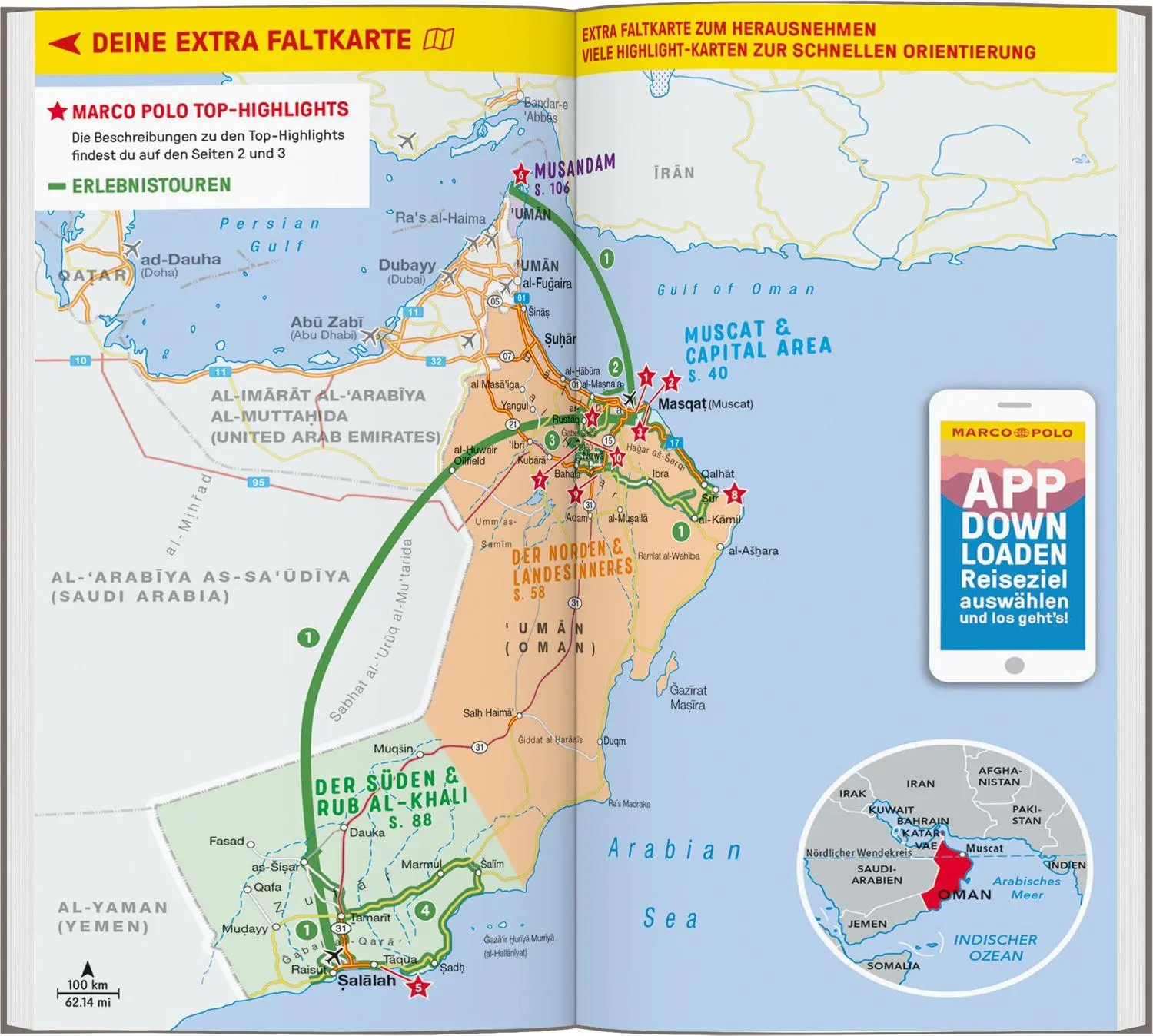 Bild: 9783829735971 | MARCO POLO Reiseführer Oman | Jobst Krumpeter | Taschenbuch | 144 S.
