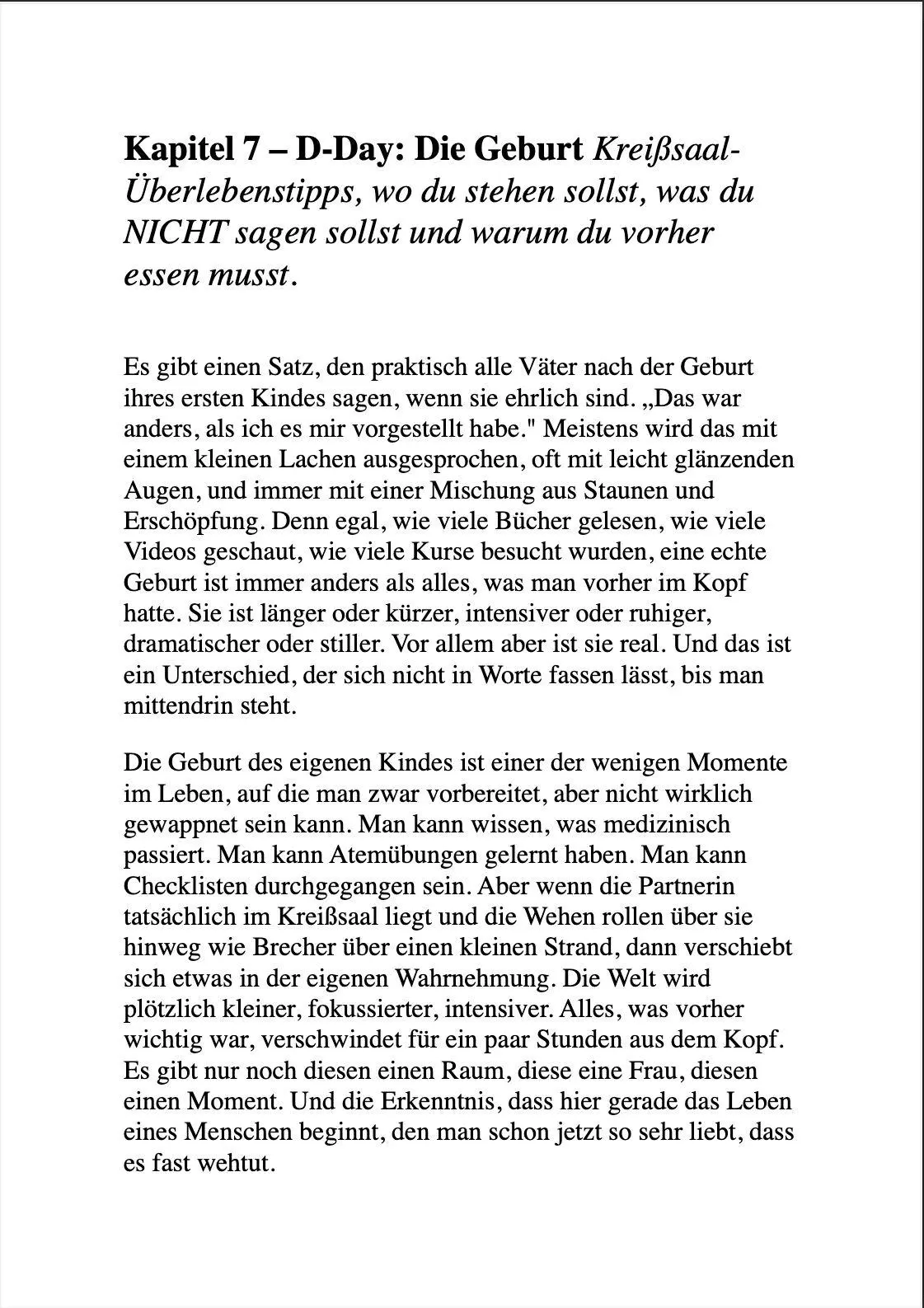 Bild: 9791281365971 | SOS, ICH WERDE VATER?! | Nina Berger-Schmidt | Taschenbuch | 200 S.