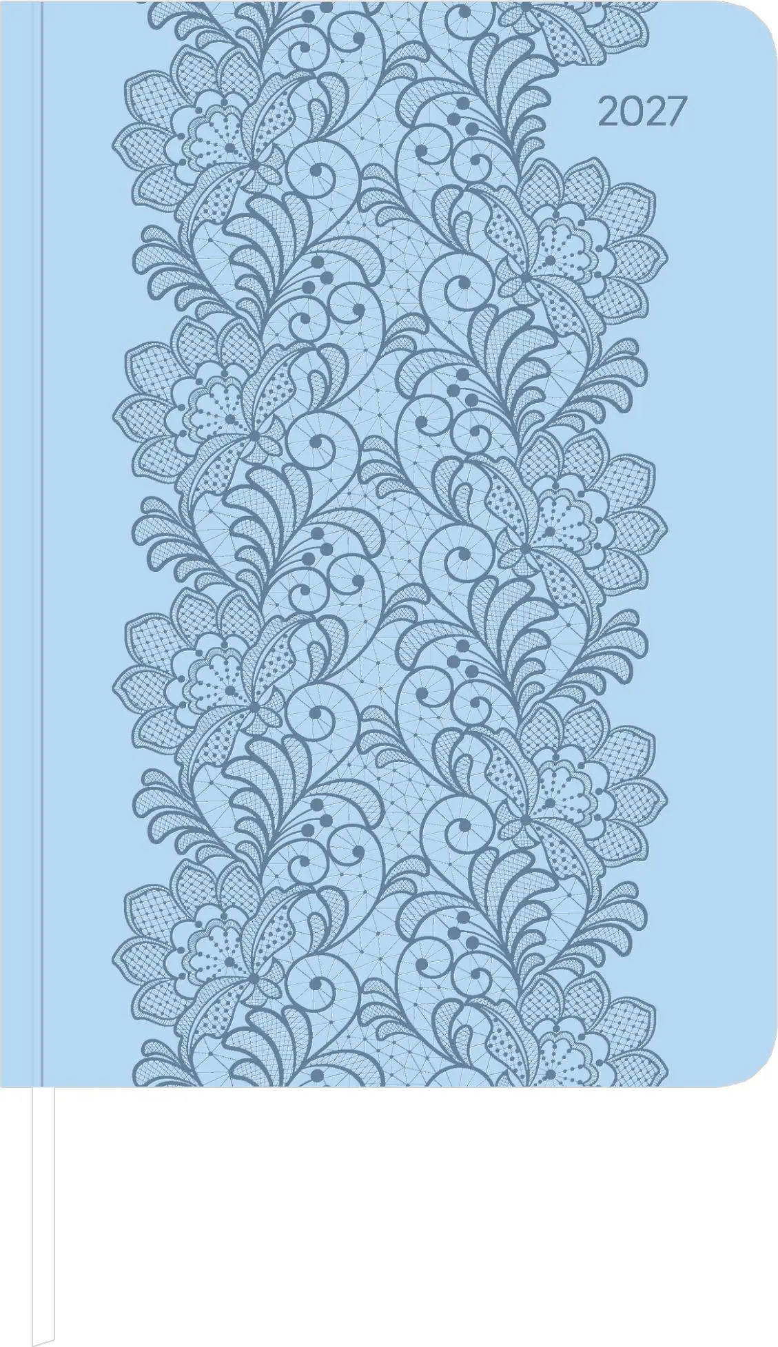 Cover: 4069095016071 | Lady Journal Grande Deluxe Hellblau 2027 | KG | Kalender | 128 S.