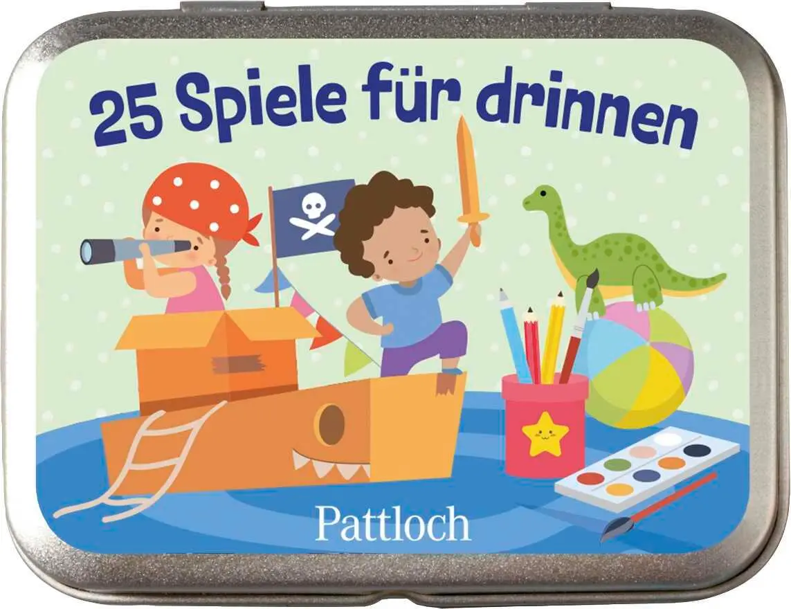 Cover: 4260308346071 | 25 Spiele für drinnen | Susanne Lieb | Spiel | Spielideen für Kinder