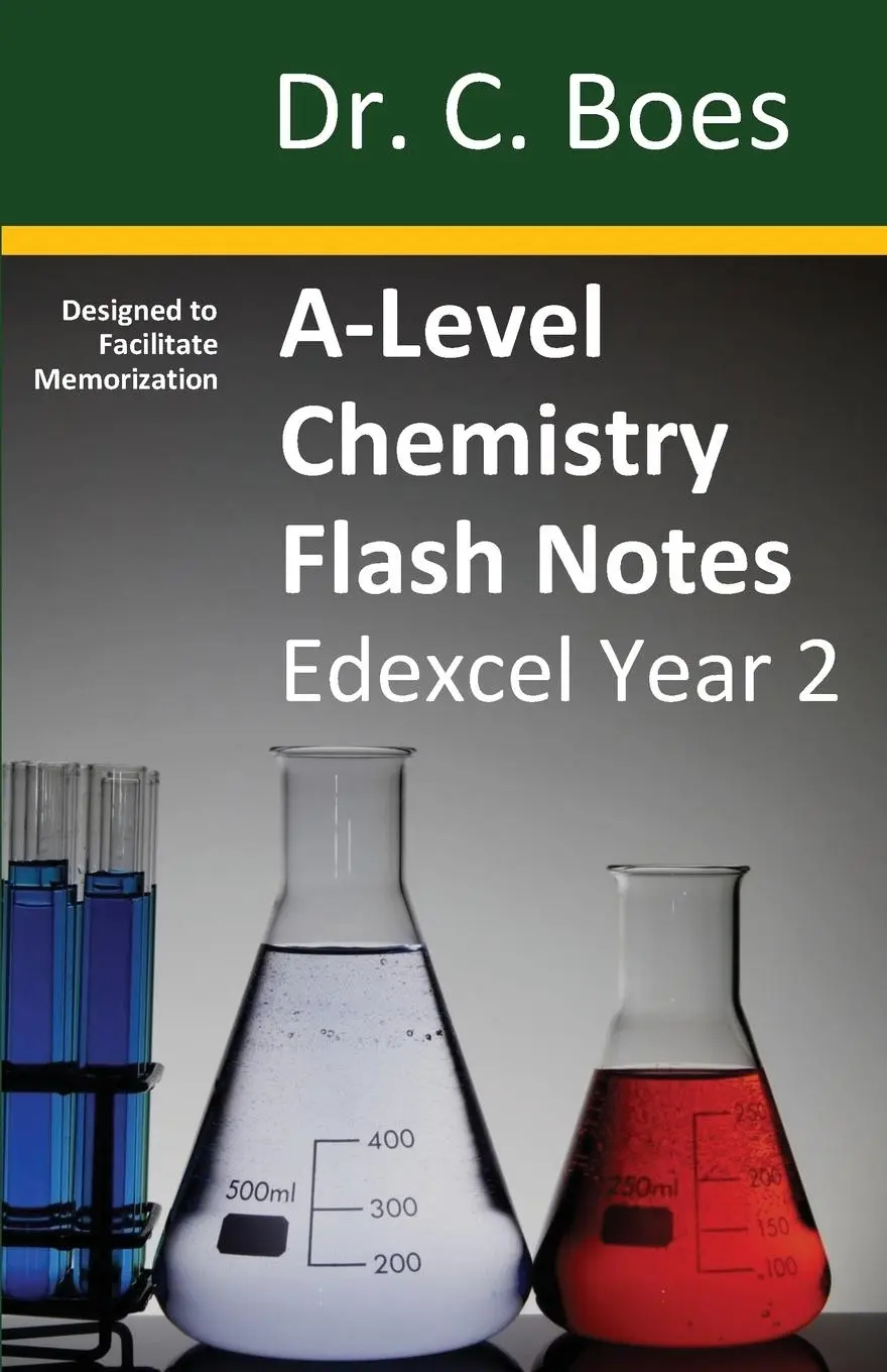 Cover: 9780995706071 | A-Level Chemistry Flash Notes Edexcel Year 2 | C. Boes | Taschenbuch