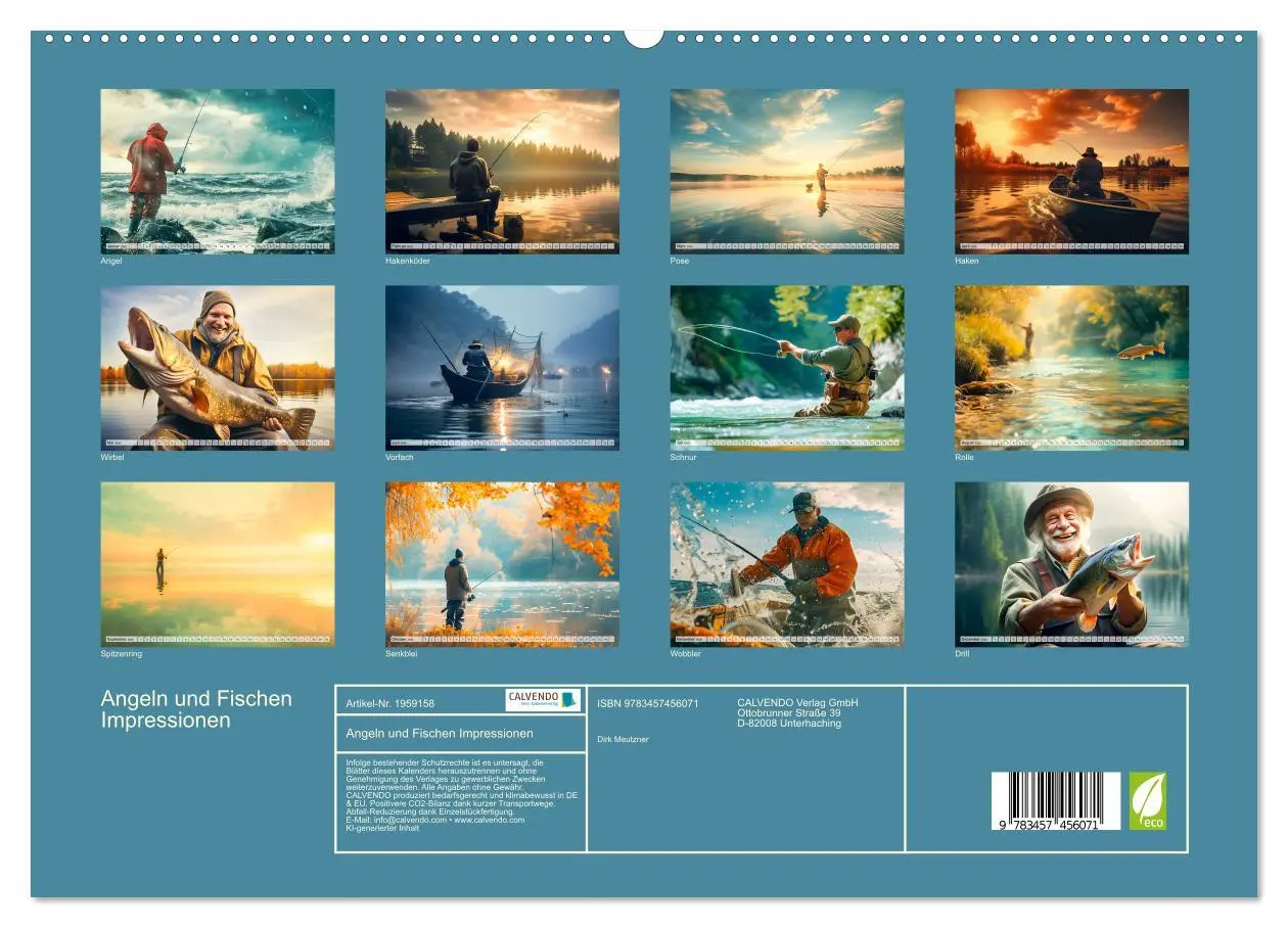 Bild: 9783457456071 | Angeln und Fischen Impressionen (hochwertiger Premium Wandkalender...
