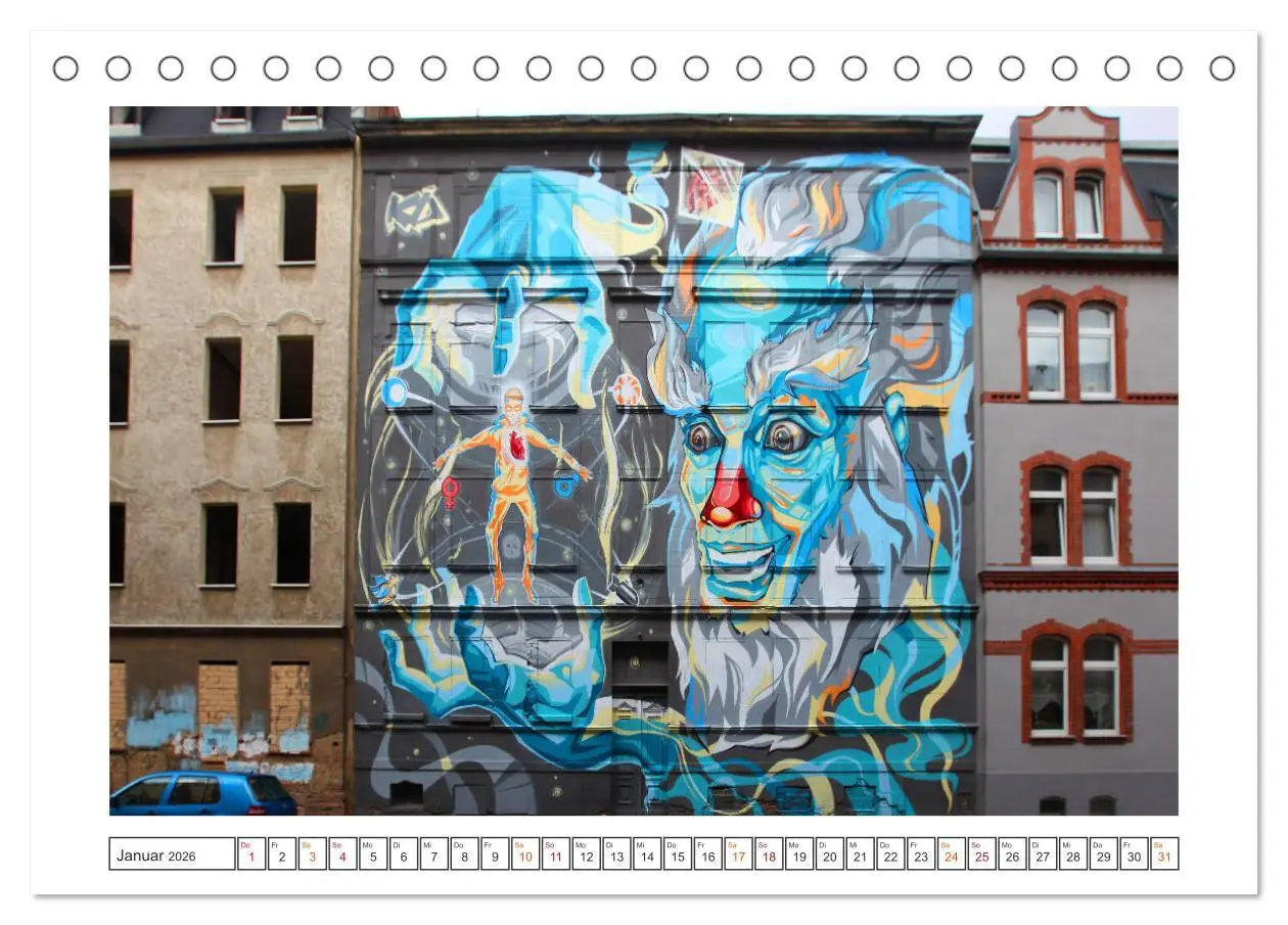 Bild: 9783457526071 | WANDBILDER IN HALLE / SAALE (Tischkalender 2026 DIN A5 quer),...