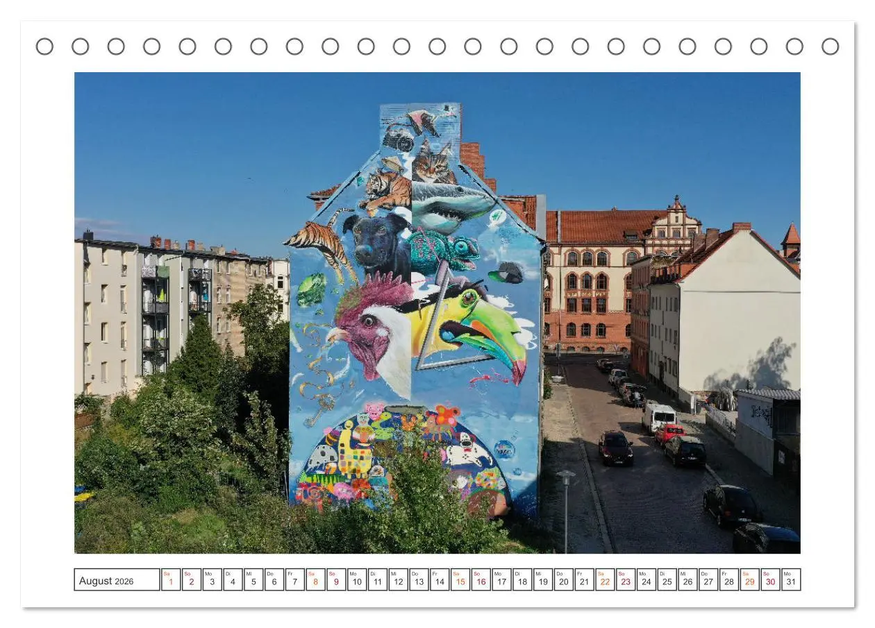 Bild: 9783457526071 | WANDBILDER IN HALLE / SAALE (Tischkalender 2026 DIN A5 quer),...