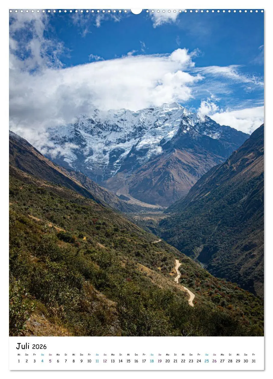 Bild: 9783516306071 | Peru in Südamerika (hochwertiger Premium Wandkalender 2026 DIN A2...