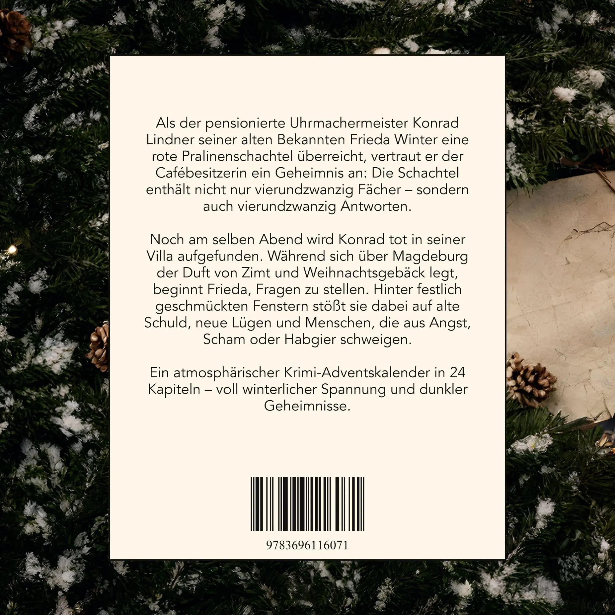 Rückseite: 9783696116071 | Mord in Magdeburg | Der Krimi-Adventskalender in 24 Akten | Müller