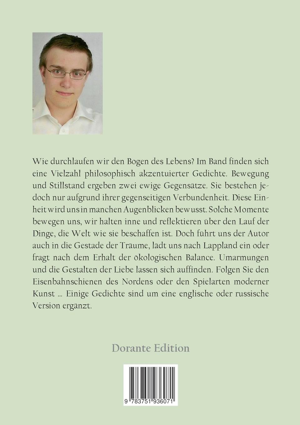 Rückseite: 9783751936071 | Einzig dieser Moment | Gedichte und philosophische Poesie | Preis