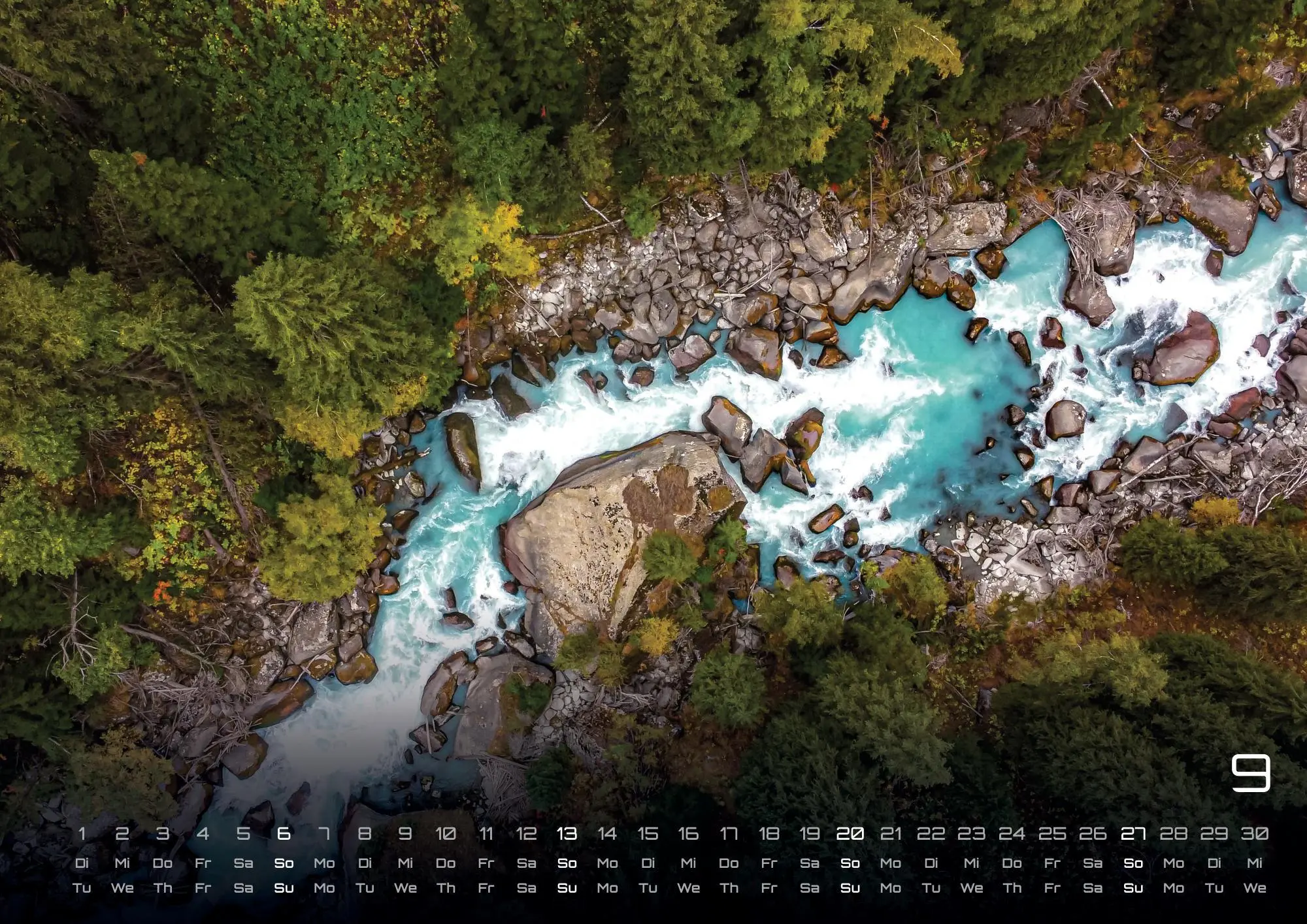 Bild: 9783986736071 | Wald - Erholung für Mensch und Tier - 2026 - Kalender DIN A2 | de