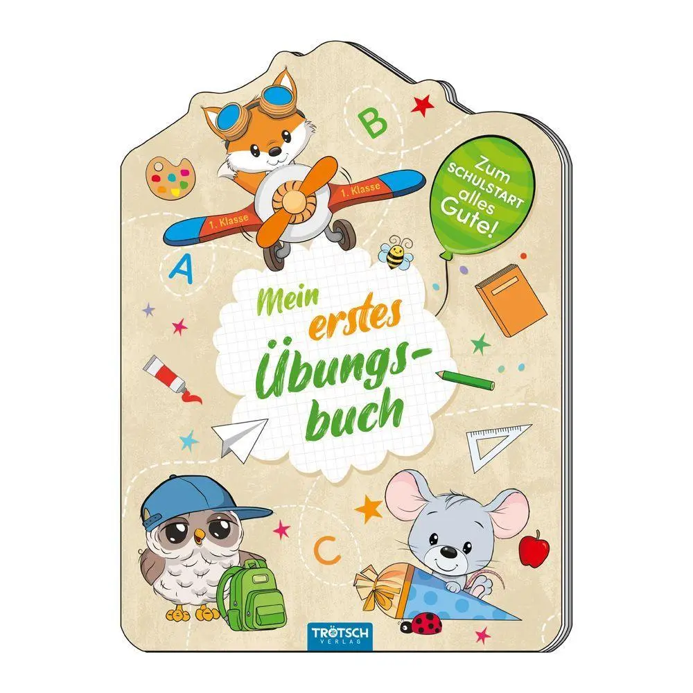 Cover: 9783988026071 | TRÖTSCH - Übungsbuch Zum Schulstart Tierfreunde | KG | Taschenbuch