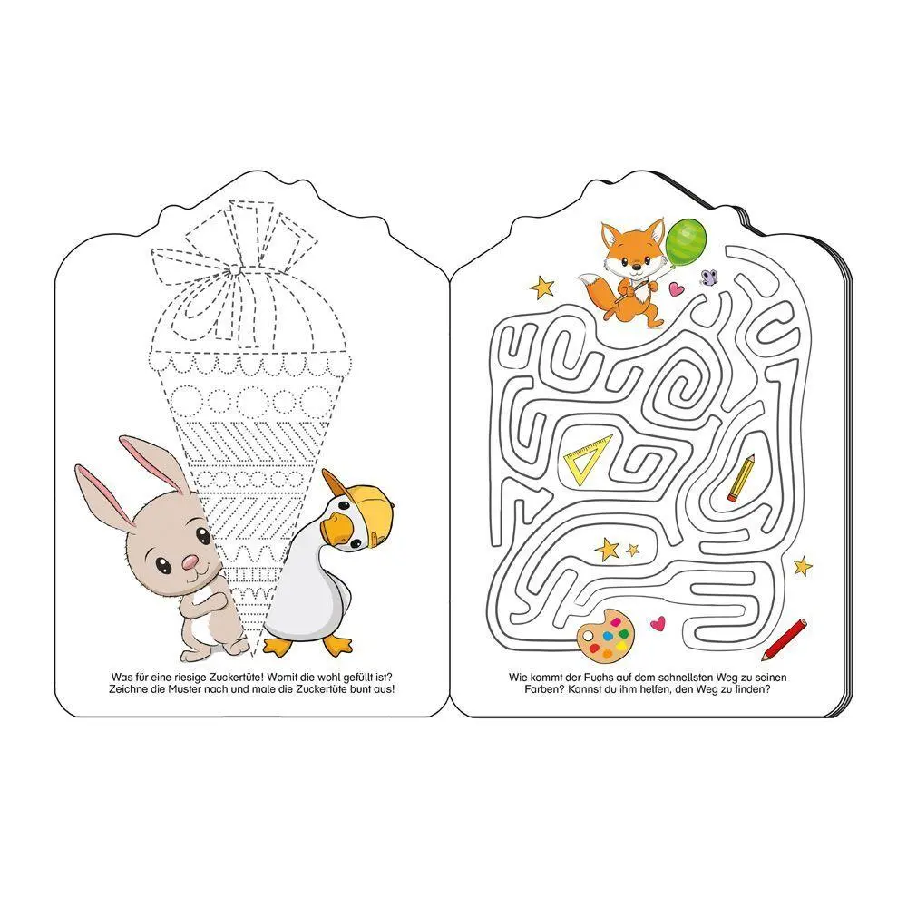 Bild: 9783988026071 | TRÖTSCH - Übungsbuch Zum Schulstart Tierfreunde | KG | Taschenbuch