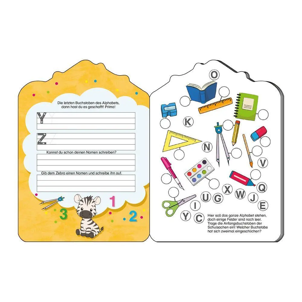 Bild: 9783988026071 | TRÖTSCH - Übungsbuch Zum Schulstart Tierfreunde | KG | Taschenbuch