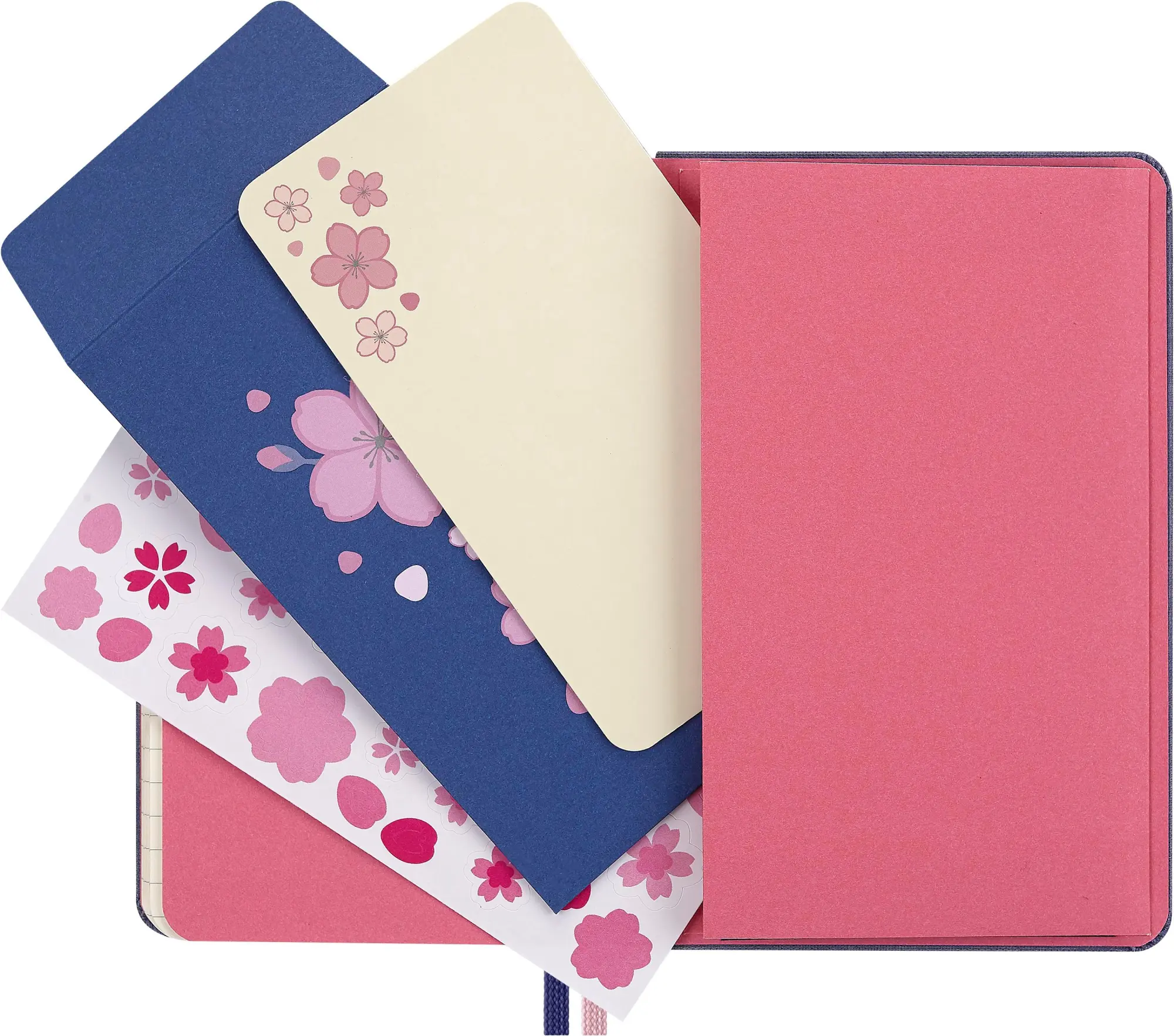 Bild: 8056999276171 | Moleskine Sakura Notizbuch limitierte Ausgabe, P/A6, fester...
