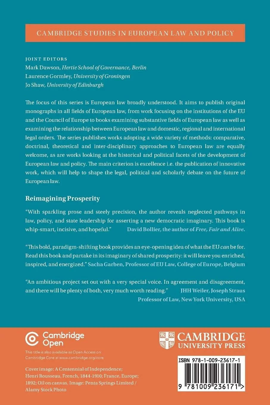 Rückseite: 9781009236171 | Reimagining Prosperity | Marija Bartl | Taschenbuch | Englisch | 2024