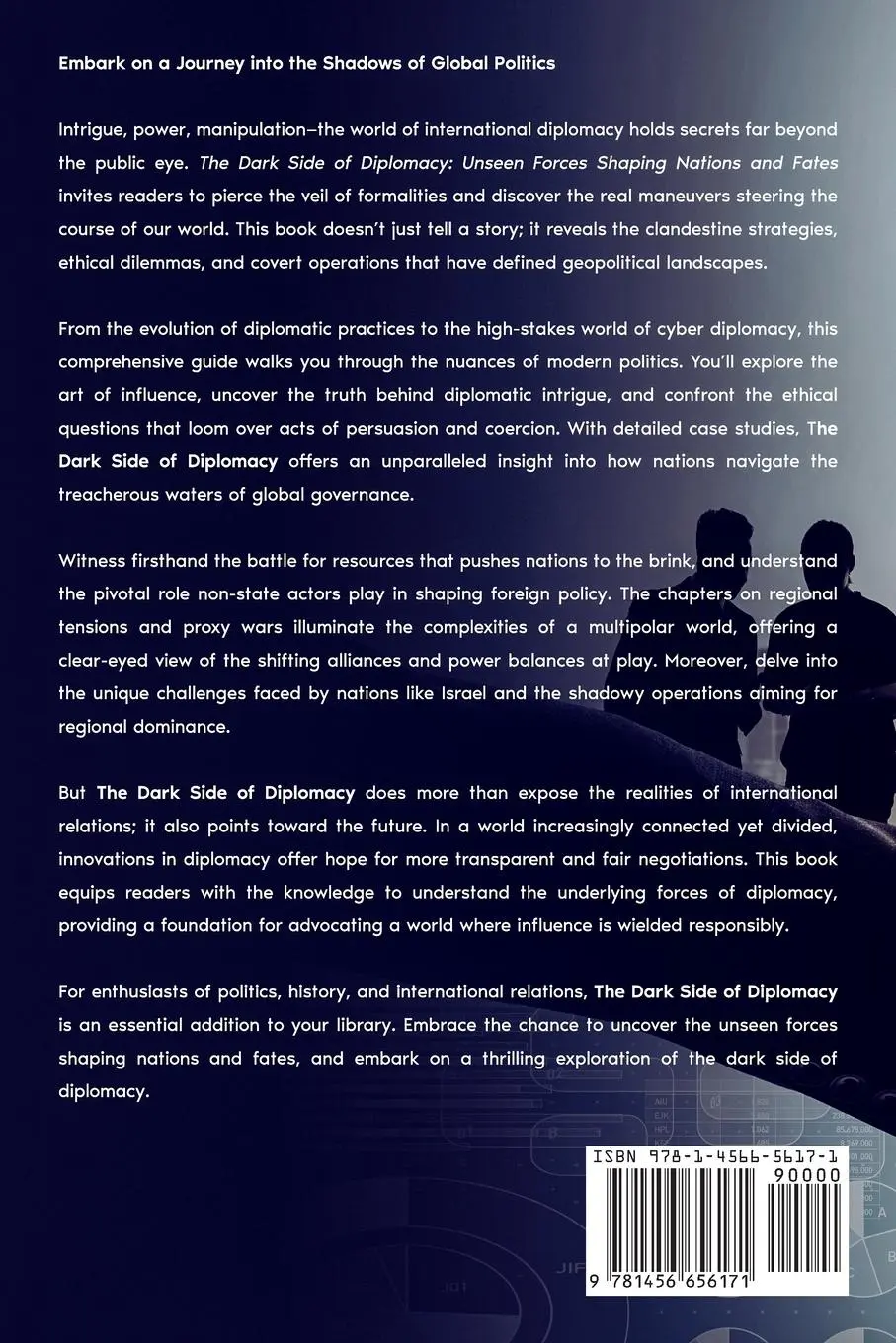 Rückseite: 9781456656171 | The Dark Side of Diplomacy | Unseen Forces Shaping Nations and Fates