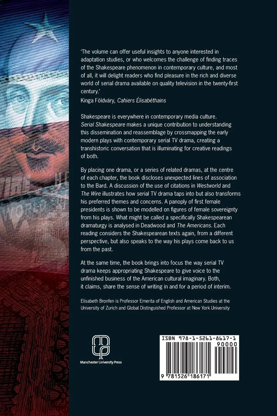 Rückseite: 9781526186171 | Serial Shakespeare | Elisabeth Bronfen | Taschenbuch | Englisch | 2025
