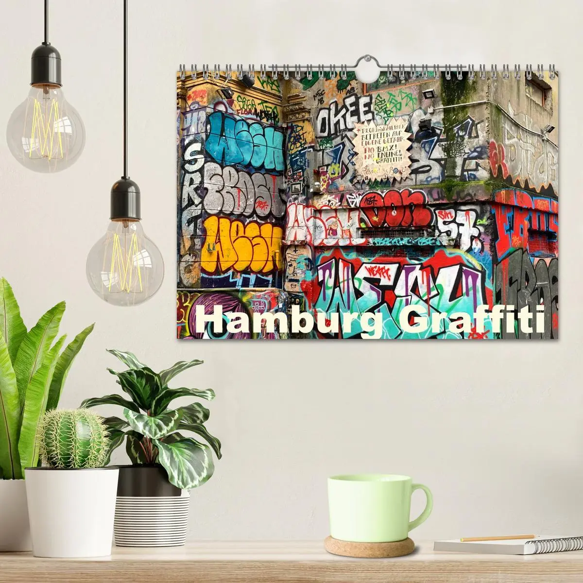 Bild: 9783457756171 | Hamburg Graffiti (Wandkalender 2026 DIN A4 quer), CALVENDO...