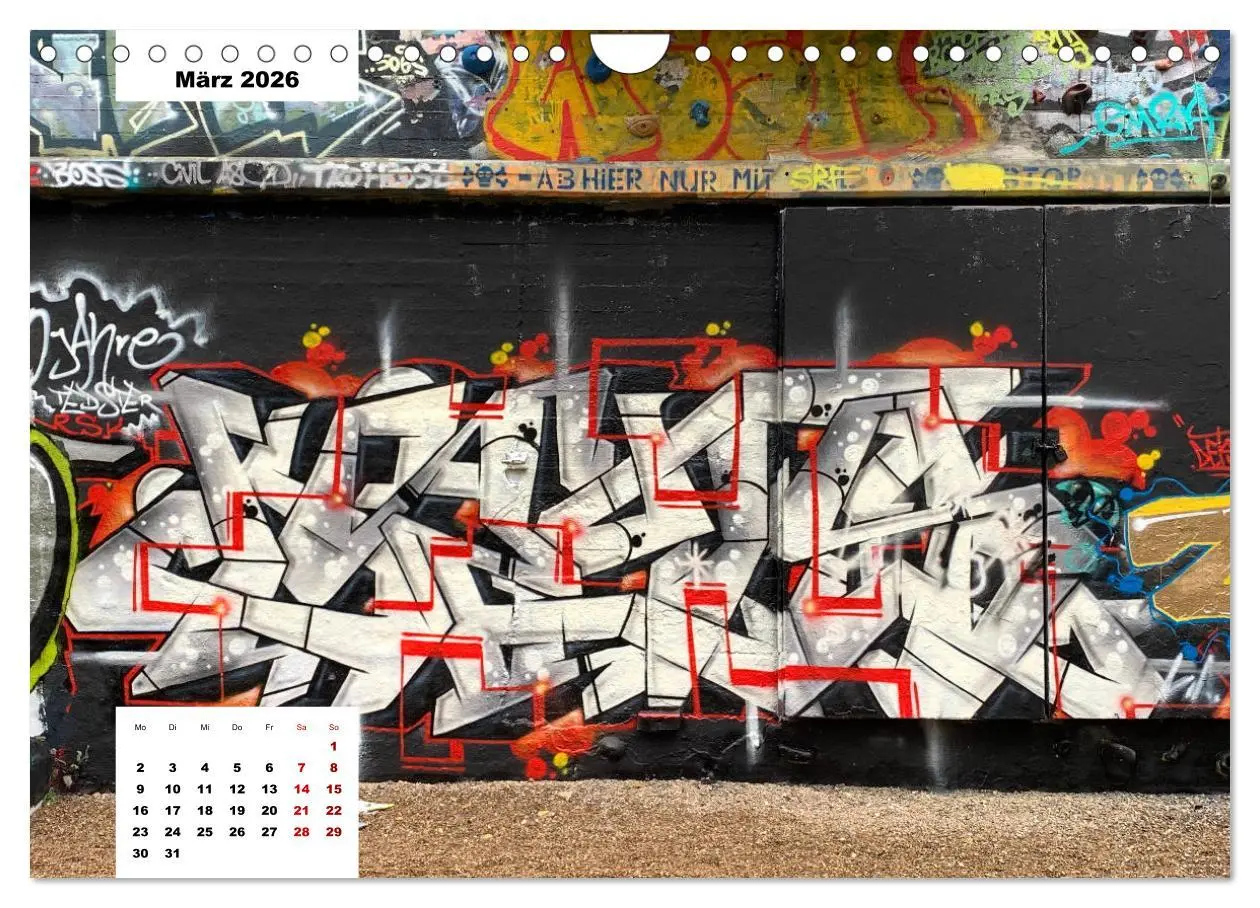Bild: 9783457756171 | Hamburg Graffiti (Wandkalender 2026 DIN A4 quer), CALVENDO...