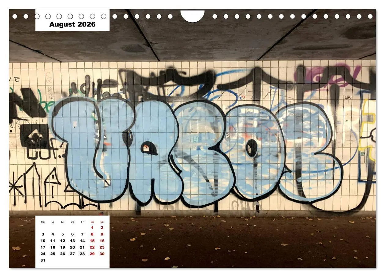 Bild: 9783457756171 | Hamburg Graffiti (Wandkalender 2026 DIN A4 quer), CALVENDO...