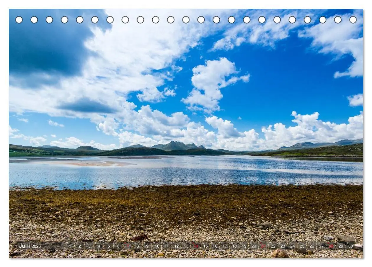 Bild: 9783516086171 | Quer durch Schottland (Tischkalender 2026 DIN A5 quer), CALVENDO...