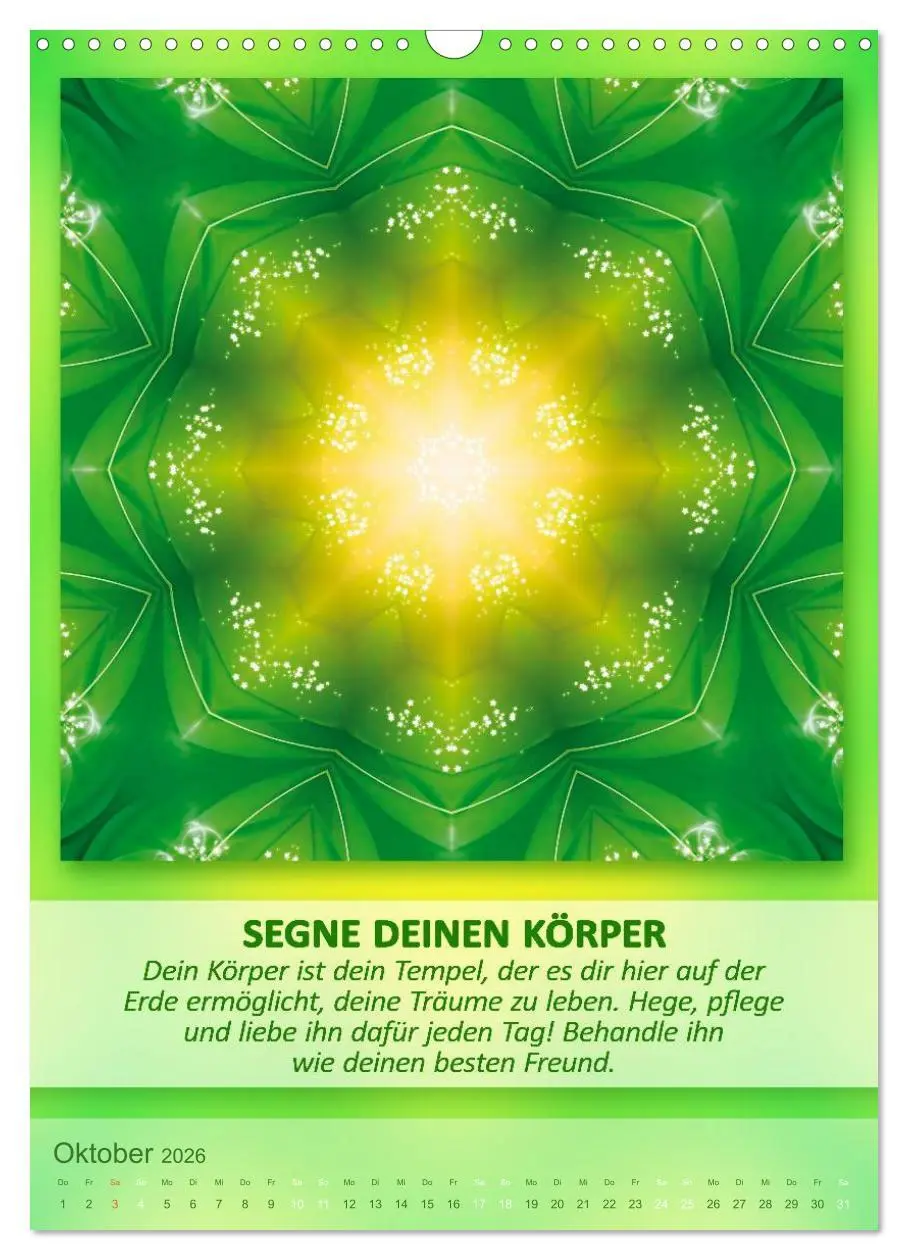 Bild: 9783516466171 | Light Energy Mandalas - Kalender - Vol. 2 (Wandkalender 2026 DIN A3...