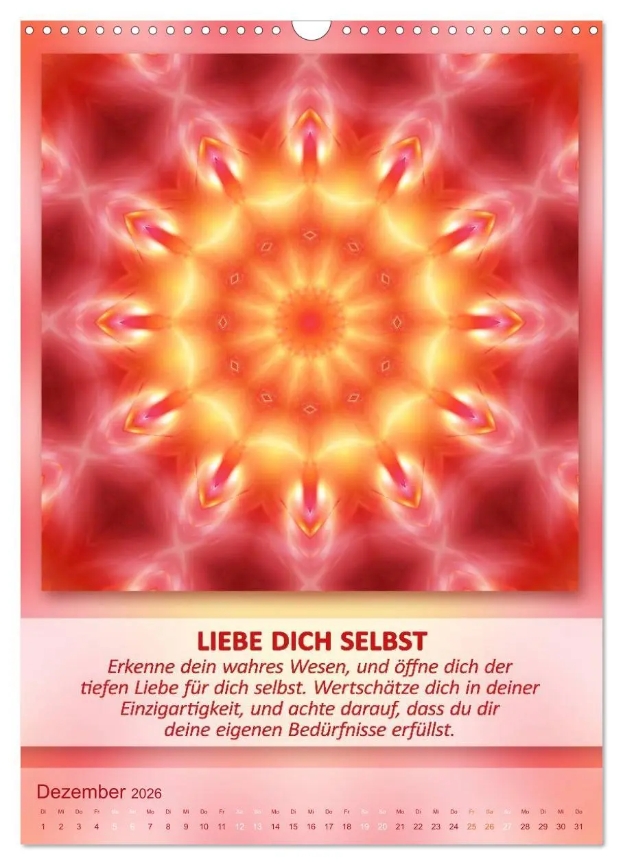 Bild: 9783516466171 | Light Energy Mandalas - Kalender - Vol. 2 (Wandkalender 2026 DIN A3...