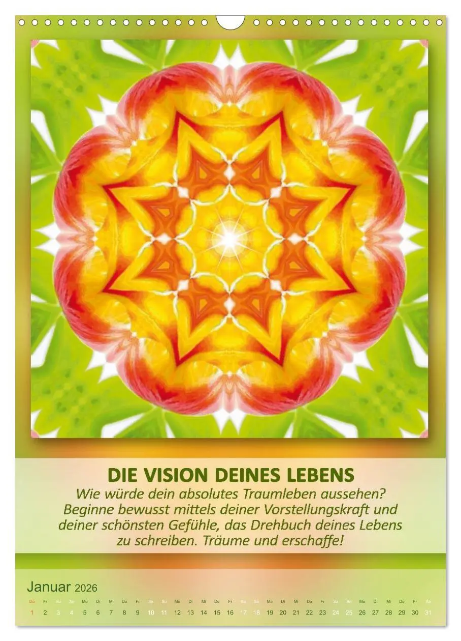 Bild: 9783516466171 | Light Energy Mandalas - Kalender - Vol. 2 (Wandkalender 2026 DIN A3...