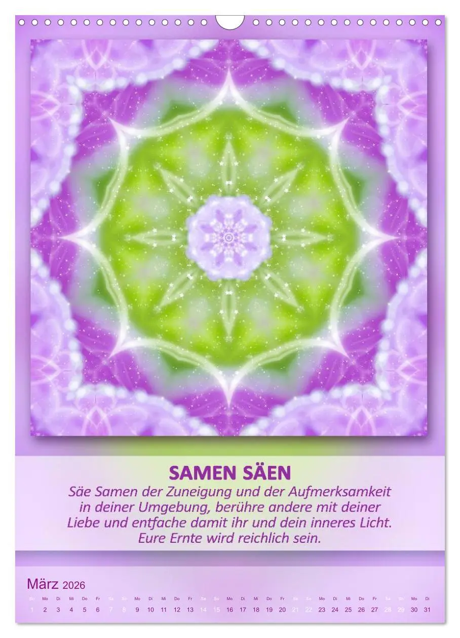 Bild: 9783516466171 | Light Energy Mandalas - Kalender - Vol. 2 (Wandkalender 2026 DIN A3...