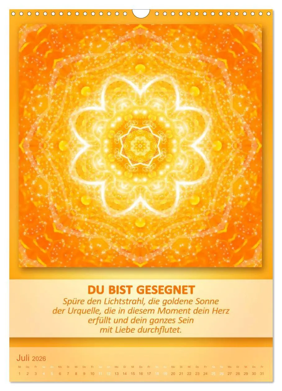 Bild: 9783516466171 | Light Energy Mandalas - Kalender - Vol. 2 (Wandkalender 2026 DIN A3...