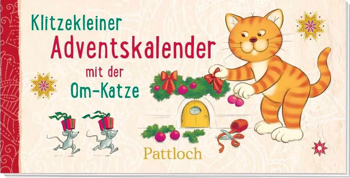 Cover: 9783629016171 | Klitzekleiner Adventskalender mit der Om-Katze | Pattloch Verlag