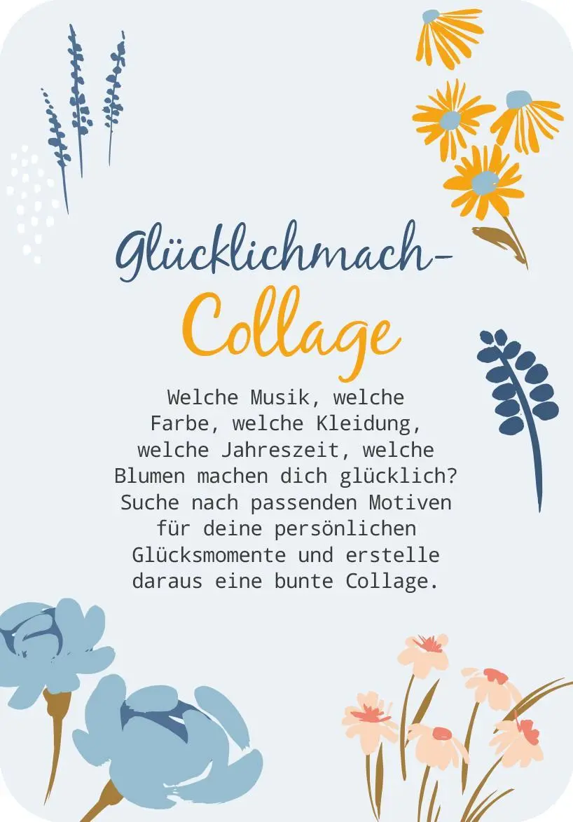 Bild: 9783845836171 | Glücksmantras für dich | 50 Impulse für den Alltag | Taschenbuch