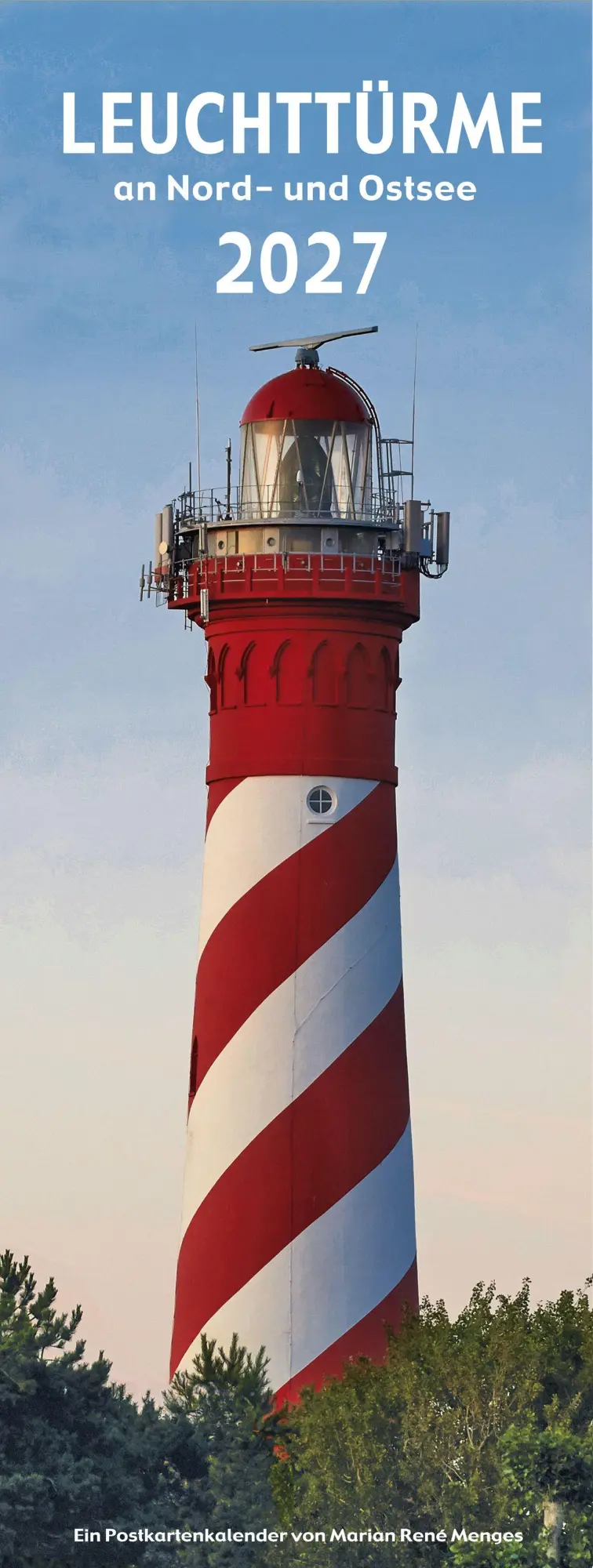 Cover: 4250000966271 | LEUCHTTÜRME an Nord- und Ostsee 2027. Postkartenkalender | Kalender