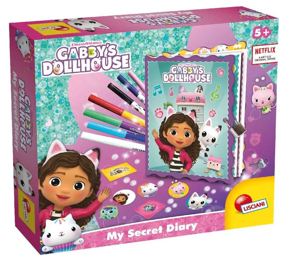Cover: 8008324106271 | GABBY'S DOLLHOUSE Tagebuch | Kartonschachtel | 106271 | 2024