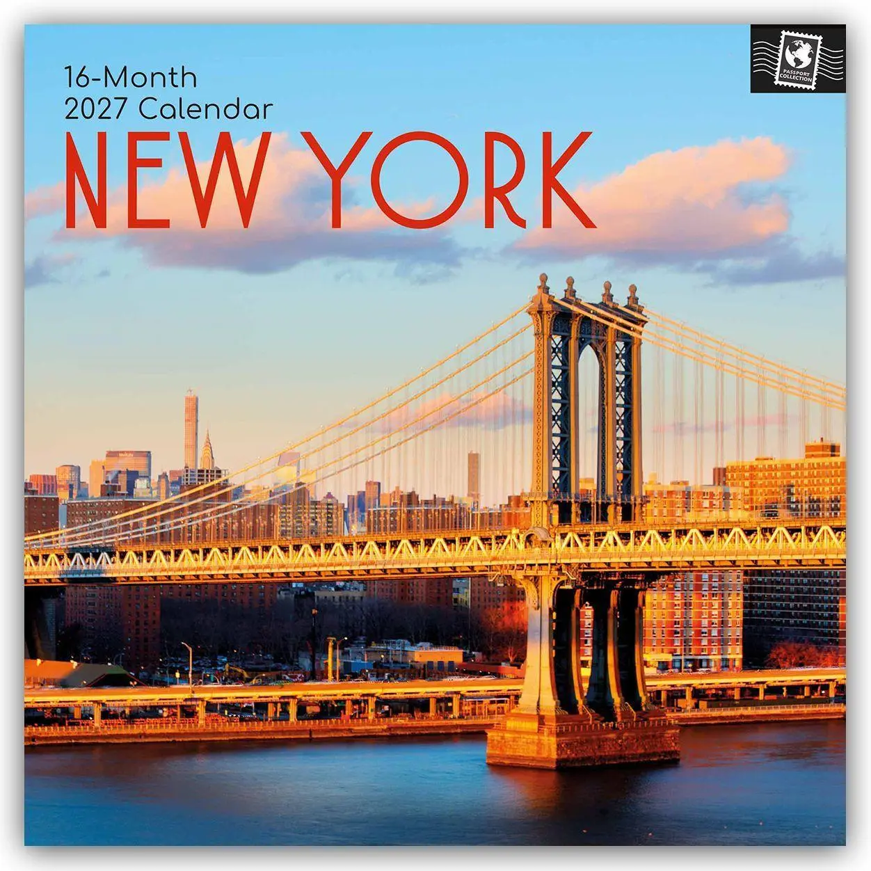 Cover: 9781805976271 | New York 2027 - 16-Monatskalender | Gifted Stationery Co. Ltd | 28 S.