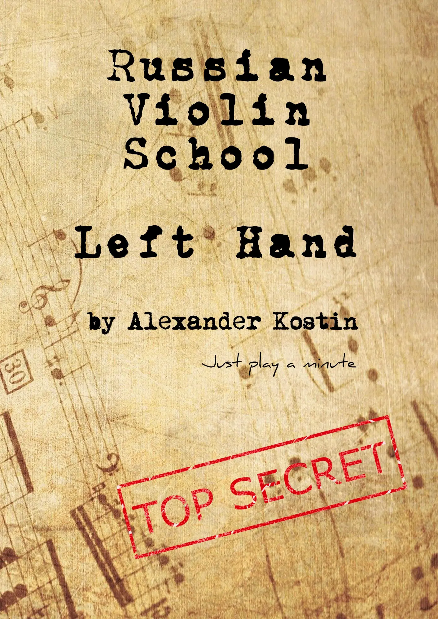 Cover: 9783347236271 | Russian Violin School | Left Hand | Alexander Kostin | Taschenbuch