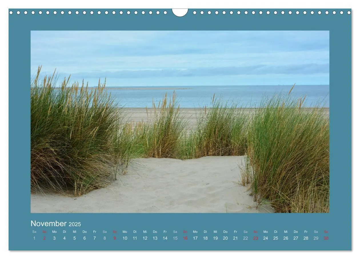 Bild: 9783435276271 | Sanddünen an der Nordsee in den Niederlanden (Wandkalender 2025 DIN...