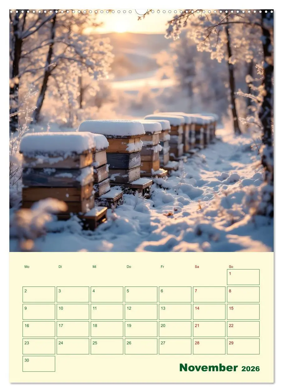 Bild: 9783457296271 | Bienenblick - Ein Jahr mit den Bienen (Wandkalender 2026 DIN A2...