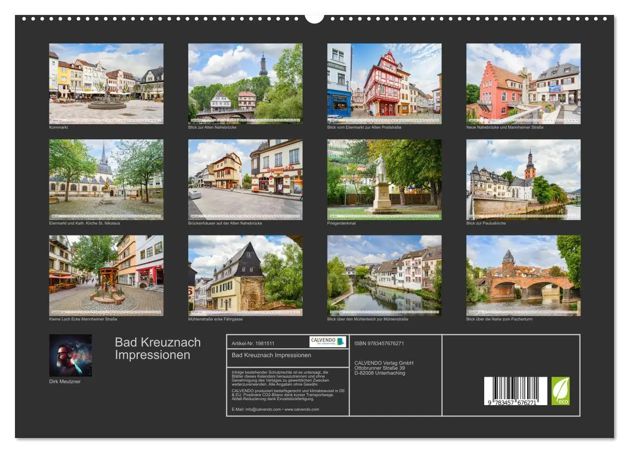 Bild: 9783457676271 | Bad Kreuznach Impressionen (hochwertiger Premium Wandkalender 2026...