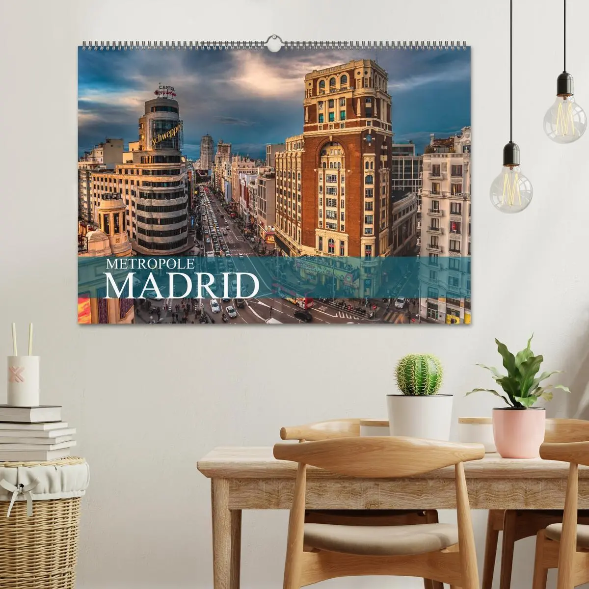 Bild: 9783457986271 | Metropole Madrid (Wandkalender 2026 DIN A2 quer), CALVENDO...