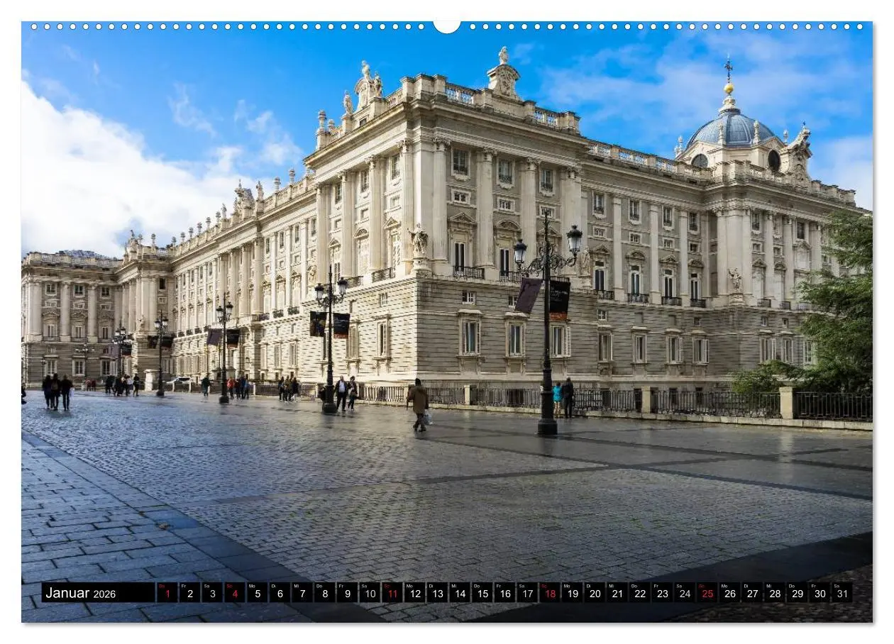 Bild: 9783457986271 | Metropole Madrid (Wandkalender 2026 DIN A2 quer), CALVENDO...