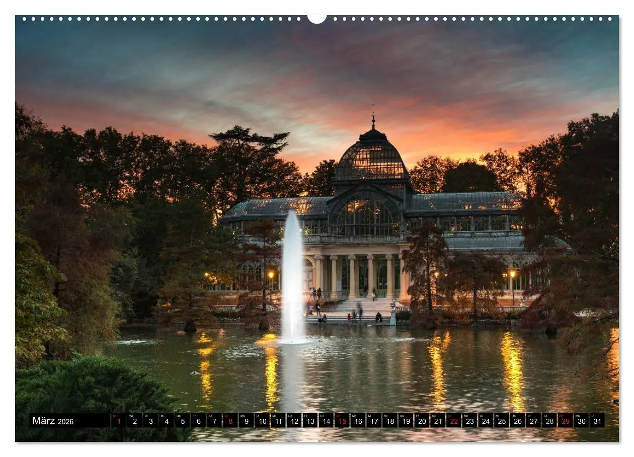Bild: 9783457986271 | Metropole Madrid (Wandkalender 2026 DIN A2 quer), CALVENDO...