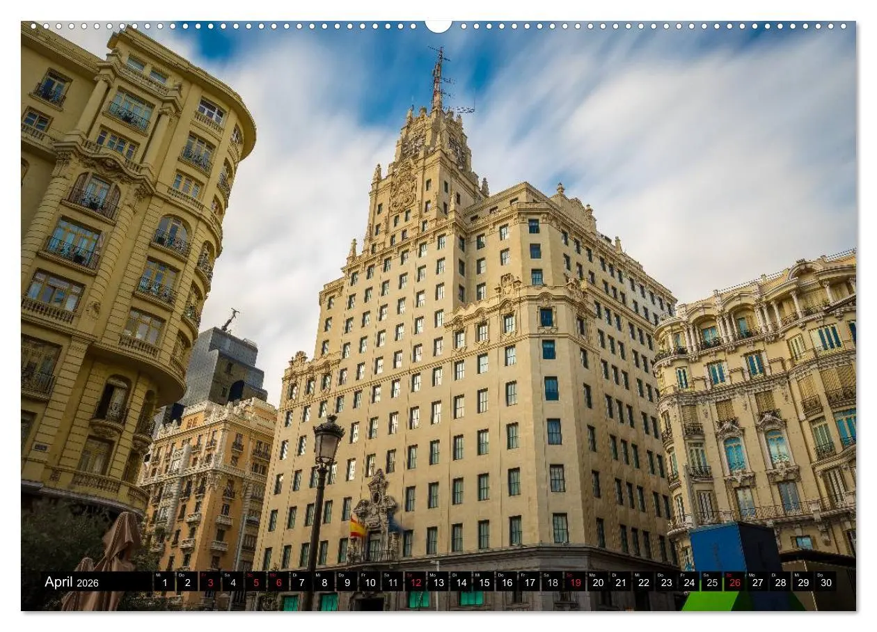 Bild: 9783457986271 | Metropole Madrid (Wandkalender 2026 DIN A2 quer), CALVENDO...