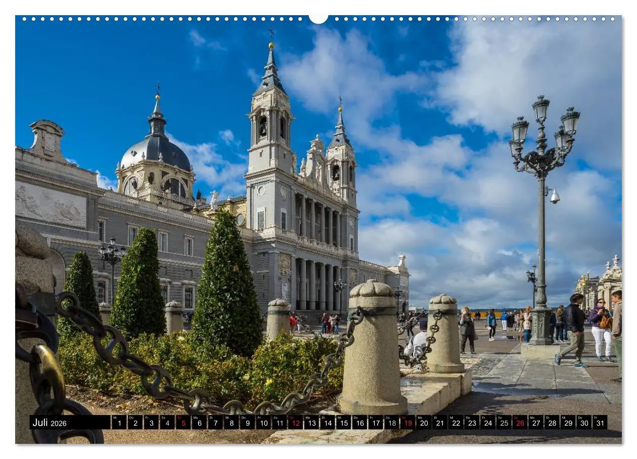 Bild: 9783457986271 | Metropole Madrid (Wandkalender 2026 DIN A2 quer), CALVENDO...
