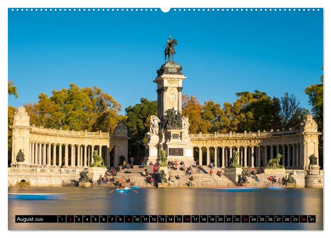 Bild: 9783457986271 | Metropole Madrid (Wandkalender 2026 DIN A2 quer), CALVENDO...