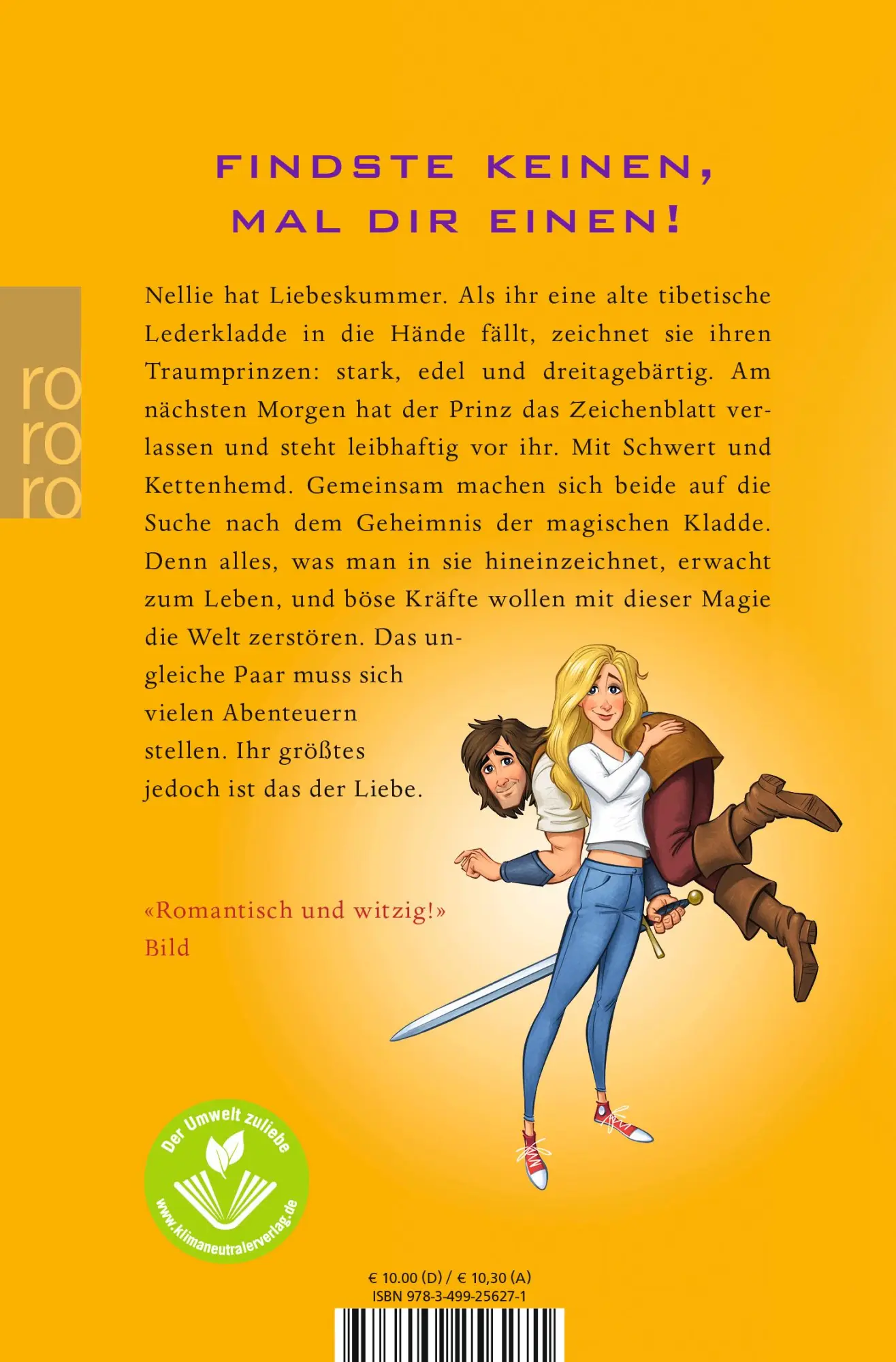 Rückseite: 9783499256271 | Traumprinz | Roman | David Safier | Taschenbuch | 308 S. | Deutsch