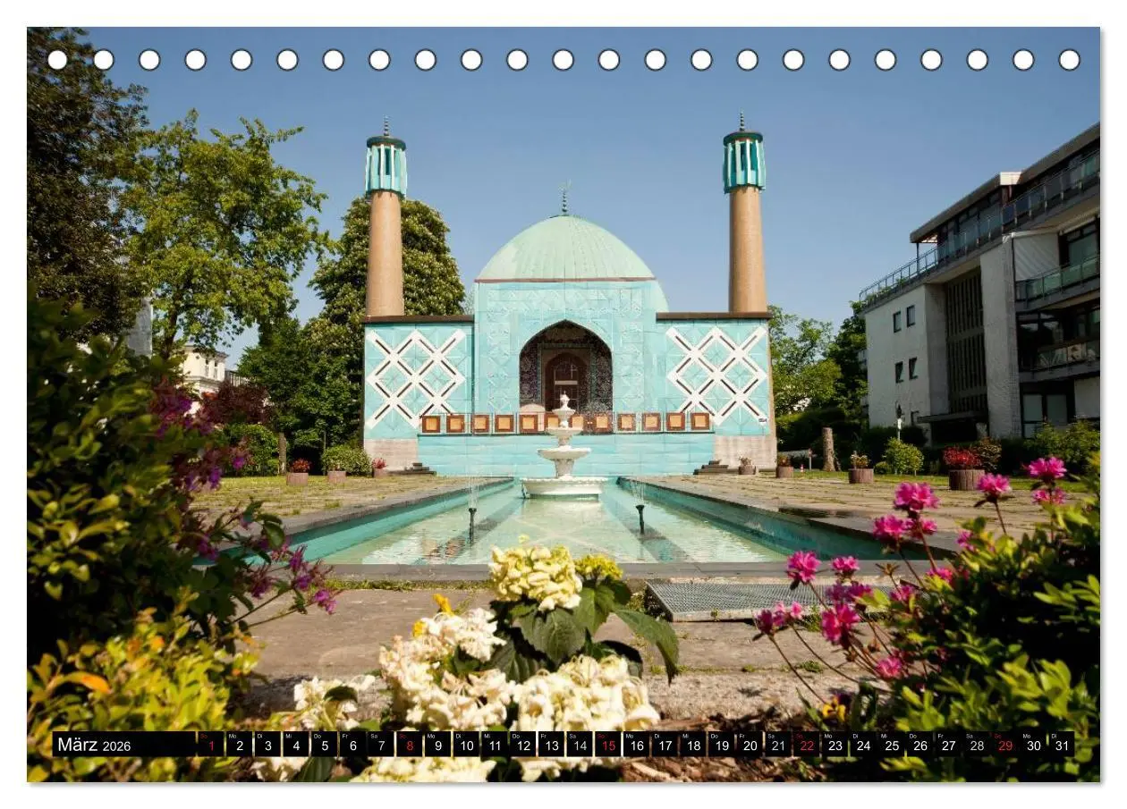 Bild: 9783516146271 | Hansestadt Hamburg (Tischkalender 2026 DIN A5 quer), CALVENDO...