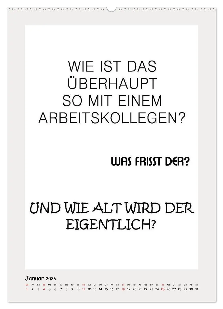 Bild: 9783516386271 | Sprüchekalender. Witziges fürs Büro (hochwertiger Premium...
