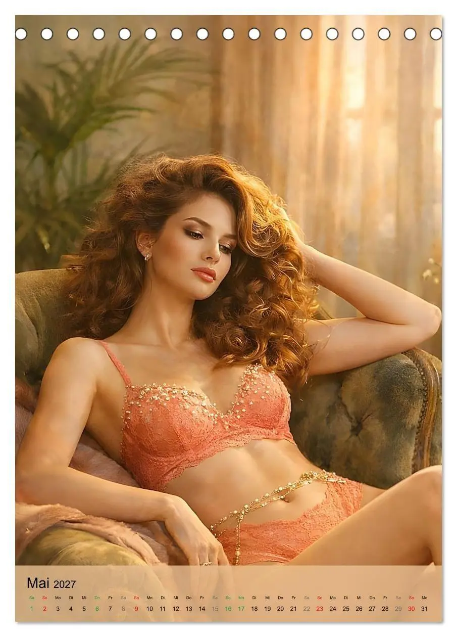 Bild: 9783516766271 | Nur für dich - Edle Dessous zu Hause (Tischkalender 2027 DIN A5...