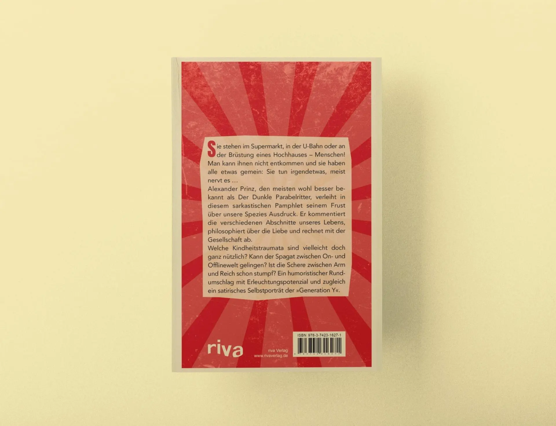 Rückseite: 9783742316271 | »Du kannst sie nicht alle töten« | Alexander Prinz | Taschenbuch