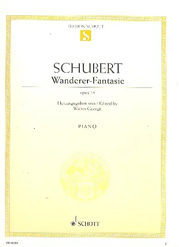 Cover: 9790001086271 | Wanderer Fantasie C Opus 15 | Franz Schubert | Buch | Schott Music
