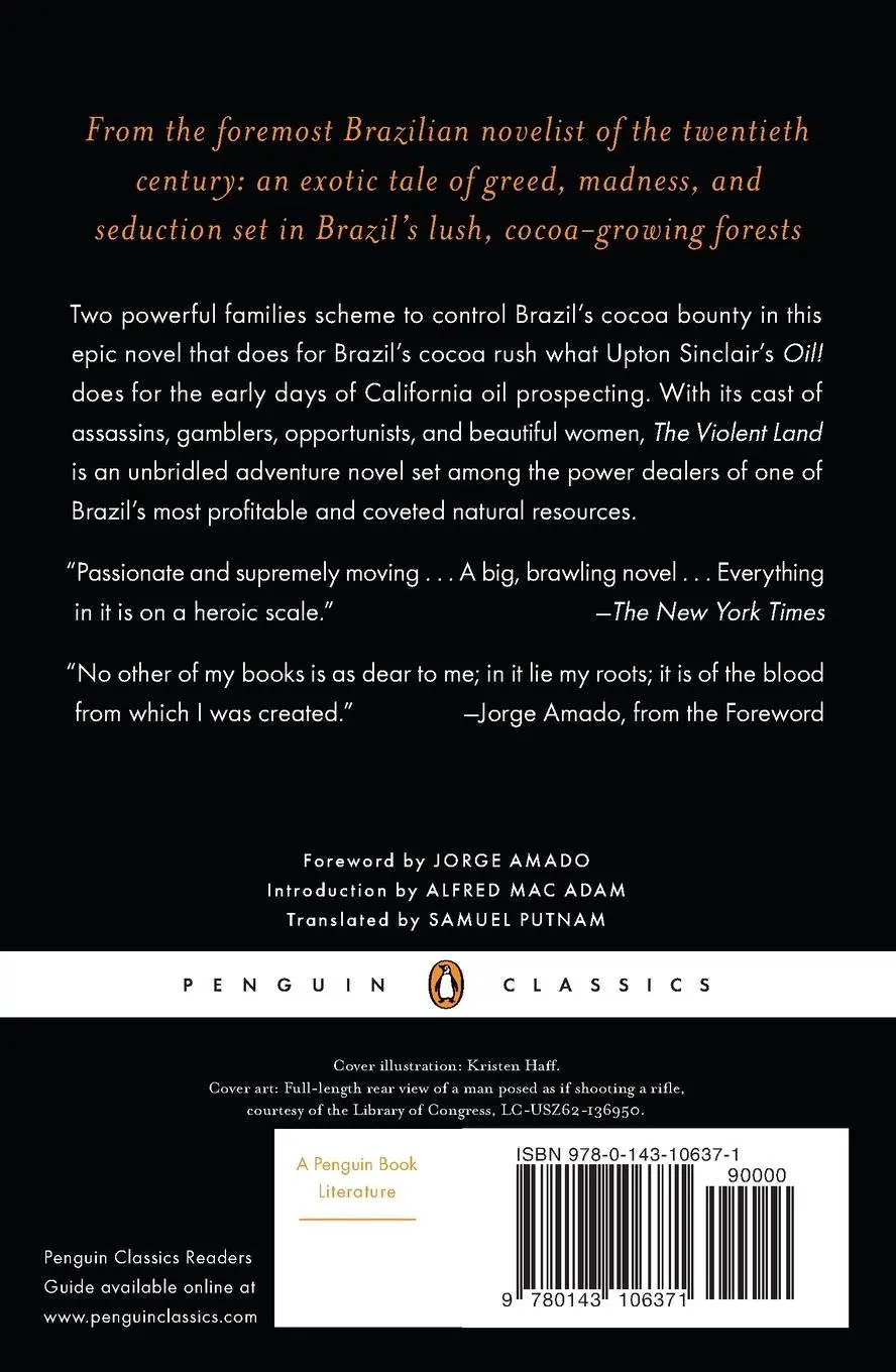Rückseite: 9780143106371 | The Violent Land | Jorge Amado | Taschenbuch | Englisch | 2013